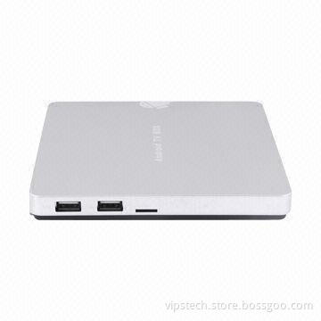 HD media player with HDMI 1.4 high definition port, supports 1080P video, top hardware design